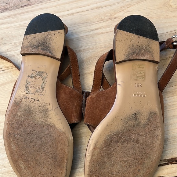 Gucci Emily Flat sandals with Tassel size 38 - Picture 3 of 5